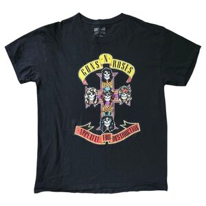 Guns N' Roses Black Graphic Tee